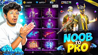 Free Fire Poor Id To Rich Id In 15,000 Diamonds😍💎 I Got All Items Permanent🛍️ -Garena Free Fire