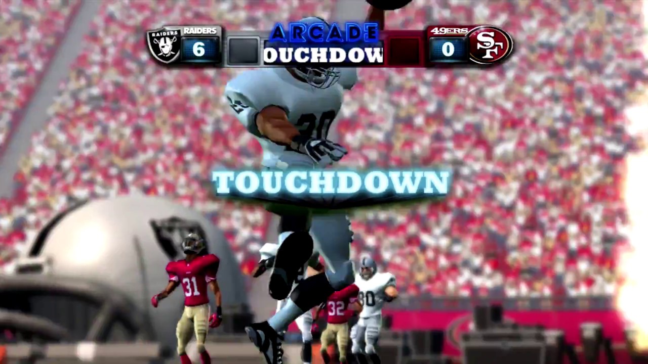 Madden Arcade  - Crazy Powerups Activated!!!