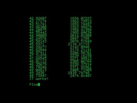 Laser 2001 [BASIC test] (1983) Video Technology