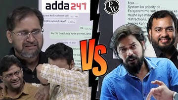 Tarun sir, MD sir, Sarvesh sir Crying | Physics Wallah Exposed | Sankalp | Pankaj sir chemistry