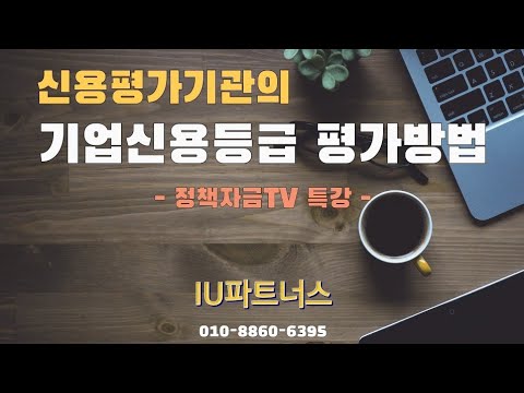 2. 신용평가기관의 신용등급평가방법(정책자금TV 특강)