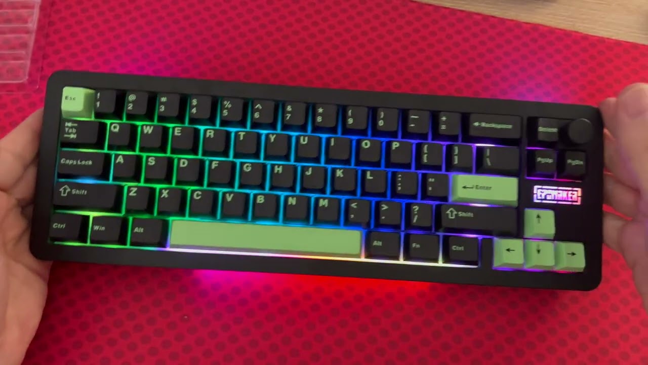 Epomaker Galaxy68 - Preview and Typing Sound Test in Action!