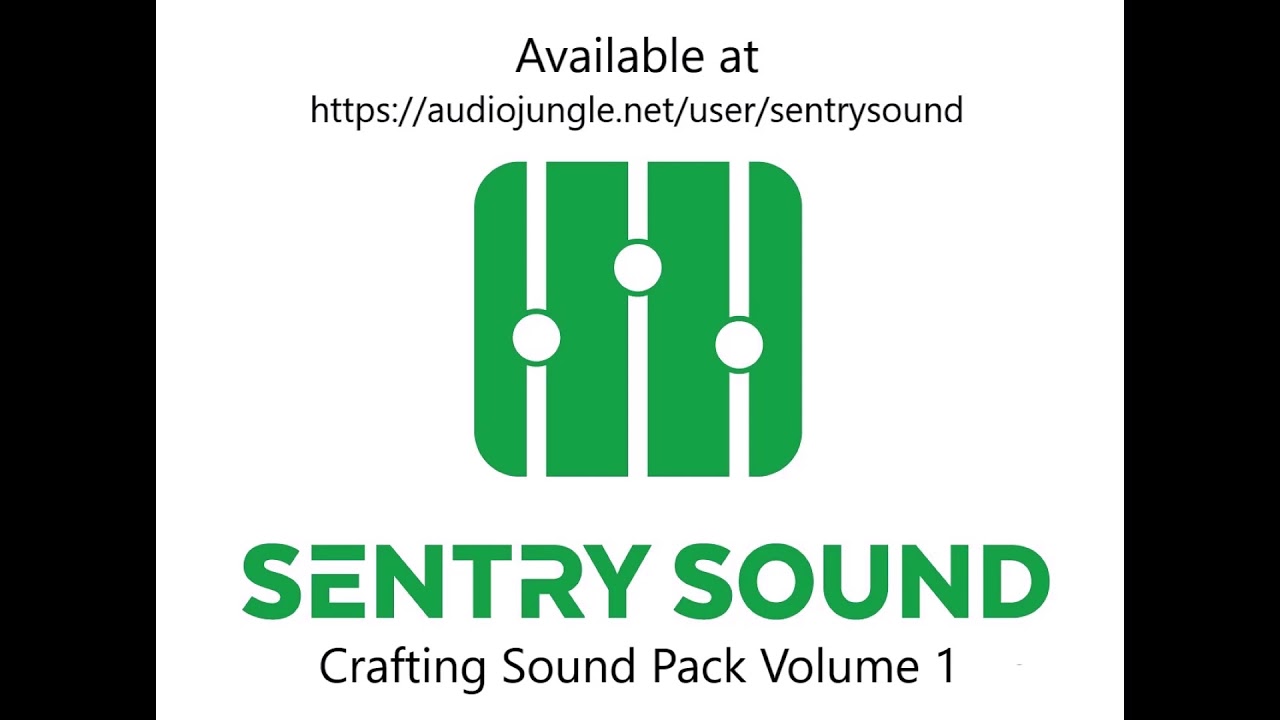 Crafting Sound Pack Volume 1