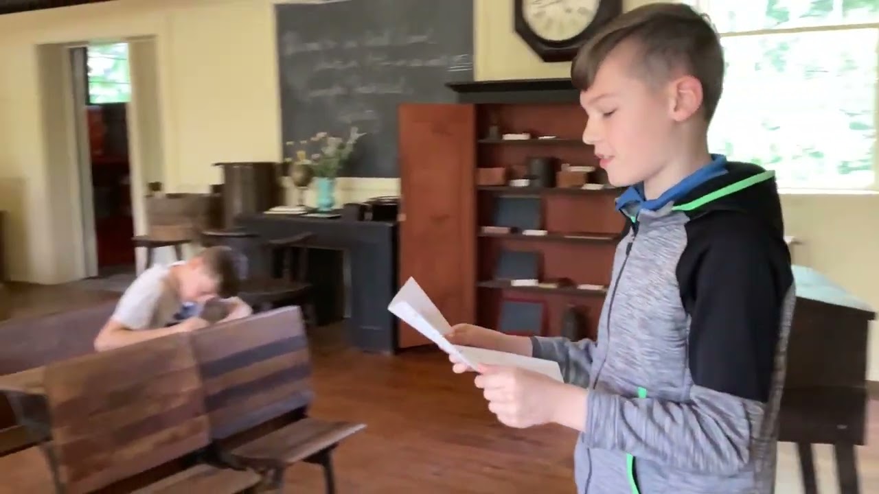 Study of the Old Brick Schoolhouse