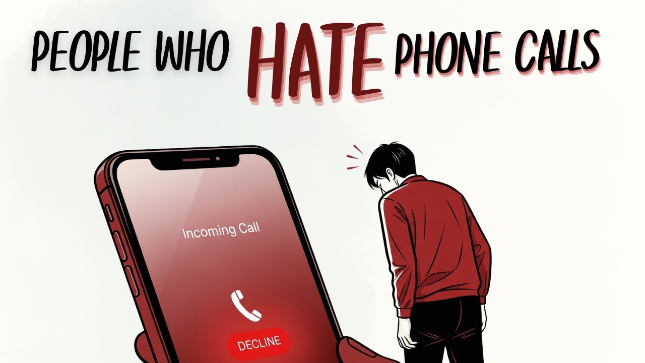 The Psychology of People Who HATE Talking on the Phone