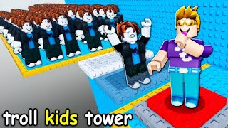 Op Troll Kids Tower Infinite Money Script Working Keyless