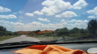 Ruta desde San Martin a Quines, San Luis (2017).