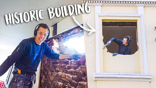 I Smashed a Hole in a Historic building...