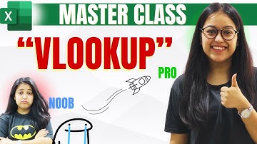 Complete Vlookup Tutorial || Master Class in Hindi || 10 Situation Explained
