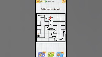 Guide him to the exit | draw 2 Save gameplay | level 290 |#draw2save #shorts