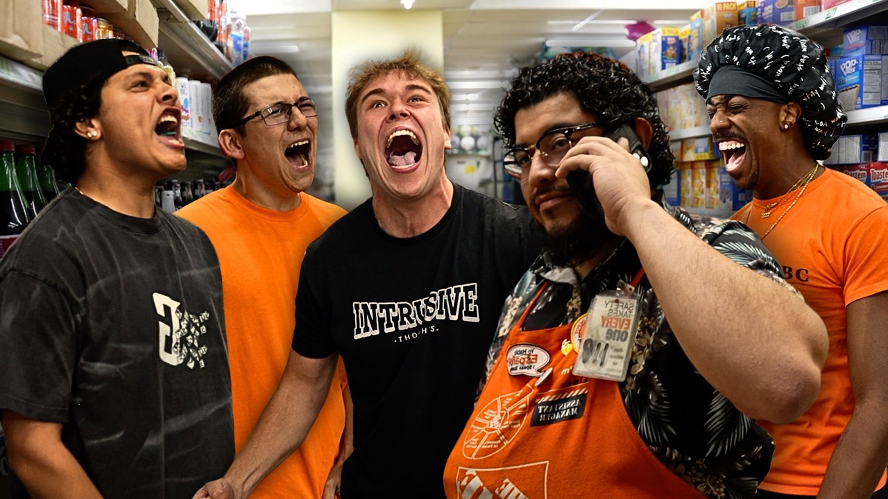 Шутка «Кричать в магазине»