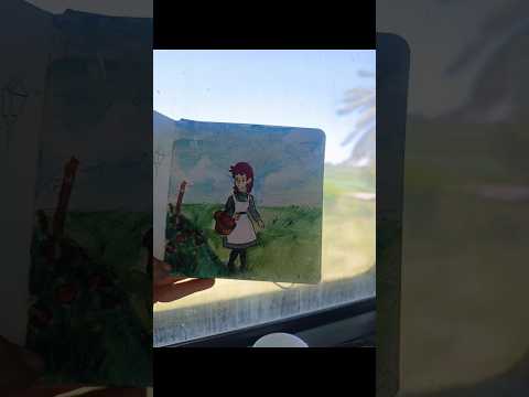 رسمت اسكتش خفيف فى القطر Draw Drawing Paint Painting رسم رسمتى 