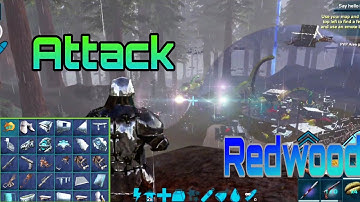 [Ark mobile] Raid the redwood base - Ark mobile pvp