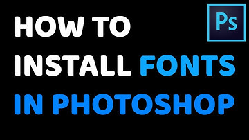 How To Download And Install Fonts In Photoshop 2020 | Photoshop Tutorial