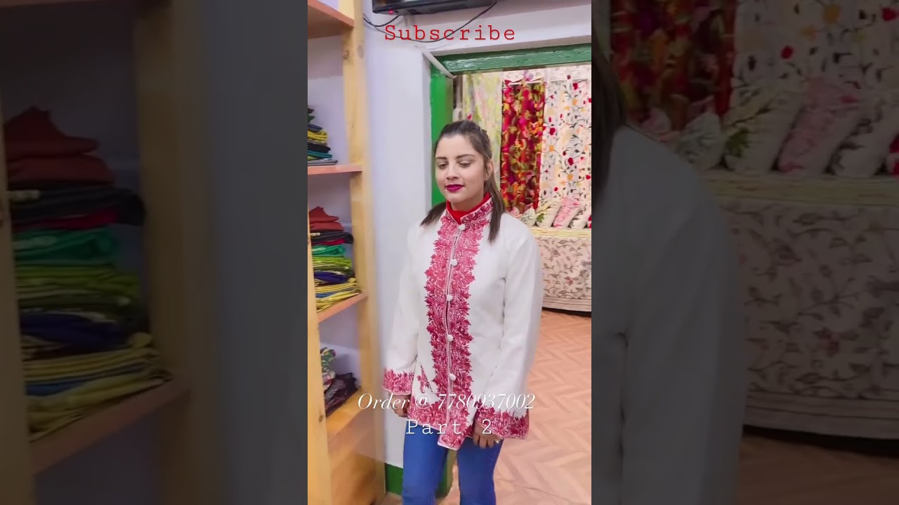 Kashmiri Ari Work Jackets Part 2