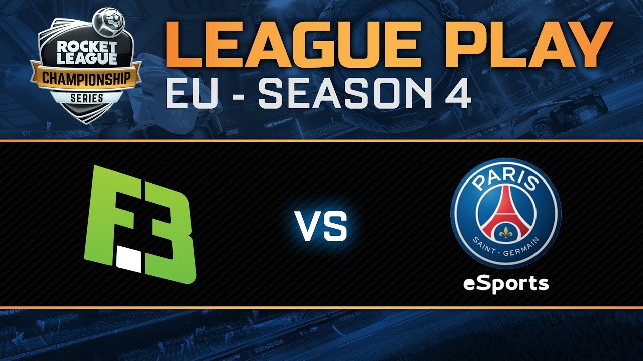 FLIPSID3 TACTICS vs PSG ESPORTS EU League Play  RLCS S4  YouTube