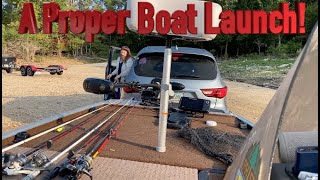 How to launch and retrieve your boat properly without a dock!