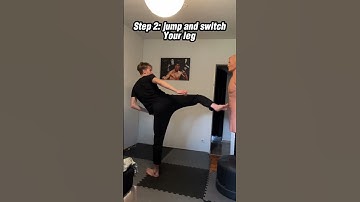 360 Fake Spin into spinning hook kick tutorial 🥋🔥#shorts #martialarts #tutorial