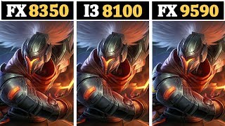 (5Ghz) FX 8350 vs I3 8100 vs (5Ghz) FX 9590 | Tested 15 Games |