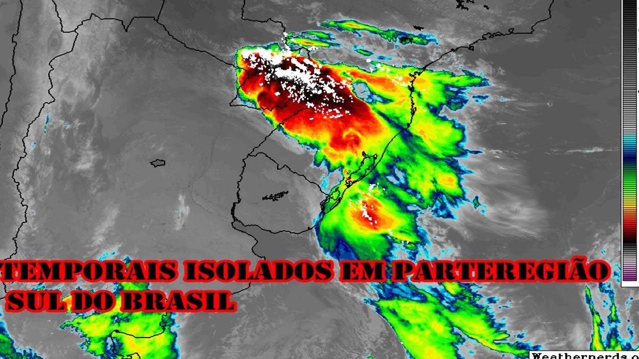 SEMANA SERÁ MARCADA POR CHUVA E TEMPORAIS NO SUL DO BRASIL/ PREVISÃO DO TEMPO 15/01/2023