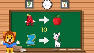 Learn Alphabets A to L!  |Lion's Alphabet Adventure: Learning A to L