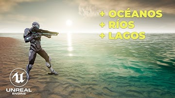 Como hacer AGUA en Unreal Engine | Océanos, ríos y lagos en UN CLICK | Unreal Engine Tutorial