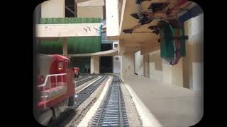Layout Cab Ride Part 2 - Full Run of Incline Track and Staging Level