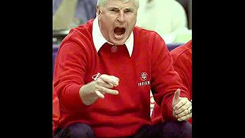 BRAVO LIBRARY Bobby Knight angry halftime speech