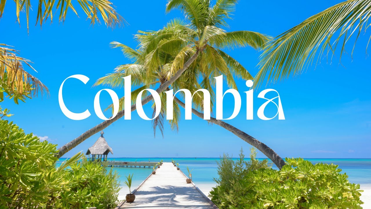 100 Beautiful Places In Colombia | Scenic Video With Calming Music