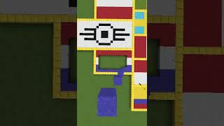 Satisfying Falling Sand - Netherlands 🇳🇱 #satisfying #minecraft #netherlands