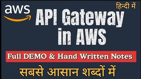 What is API gateway in AWS FULL DEMO in Hindi | AWS Beginner to Advanced | Cloud Tech Burner