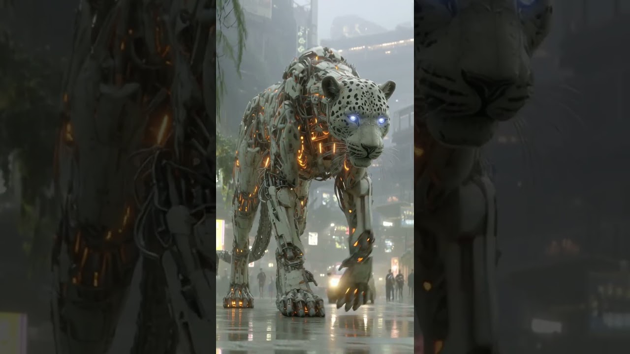 Mechanical Beasts Series : Rise of the Cyber Creatures 🦅🤖🦒⚡ 