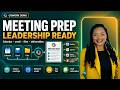 Copilot Cowork Demo Prepare for Meetings with Calendar, Emails & Files
