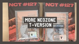 Unboxing ☆ NCT 127 엔시티 Neo Zone T Version Albums ☆ 22 Copies