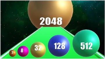 Ball Run Challenge 2048 - merge 2048 ball - ball run 2048 runner - Gameplay Walkthrough - Lvl 11-20