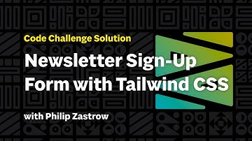 Sparkbox Code Challenge Solution: Newsletter Sign-Up Form with Tailwind CSS