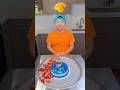Paw patrol cake vs strawberry ice cream challenge! 🍨 #funny #shorts  by Ethan Funny Family