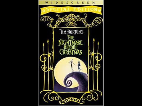 Opening to The Nightmare Before Christmas Special Edition Opening to The Nightmare Before Christmas Special Edition