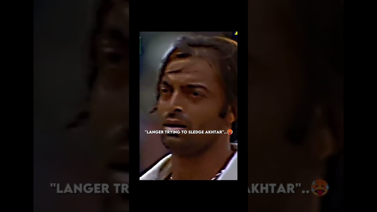 Shoaib Akhtar To Justin Langer🔥🔥| Umpire knows the fear😳😈