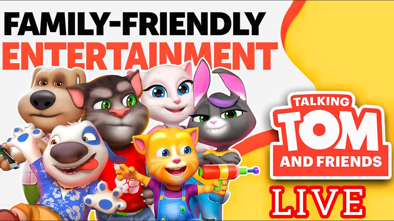 TALKING TOM LIVE ON FUN || OG-PETET #shartsfeed #talkingtom #tom  #livenow