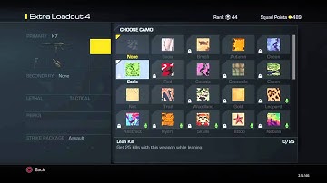 Call of Duty® Ghosts (K7 Best Class Setup)