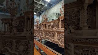 [4K] PASO DE MISTERIO DE LA 'SAGRADA MORTAJA' (JEREZ) EL PRIMERO EN SU IGLESIA DE LA DIVINA PASTORA