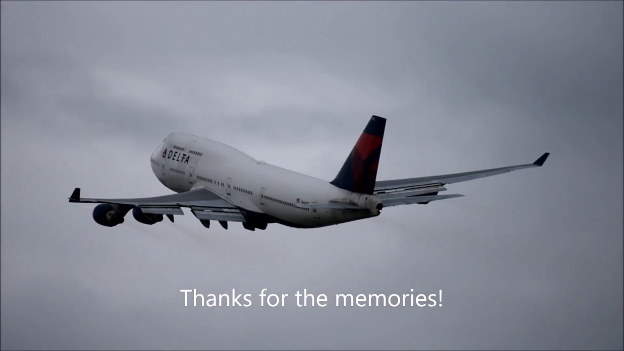 Farewell, Ship 6302 - Delta 747's Final Passenger Flight (N662US)