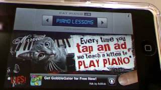 Cat Piano Jr  -iPhoneアプリ紹介 / iPhone5動画解説