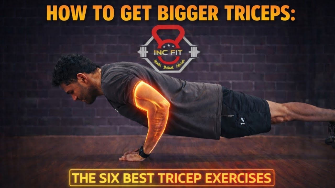 🔥 6 Best Triceps Exercises for Bigger & Shredded Arms | Build Massive ...