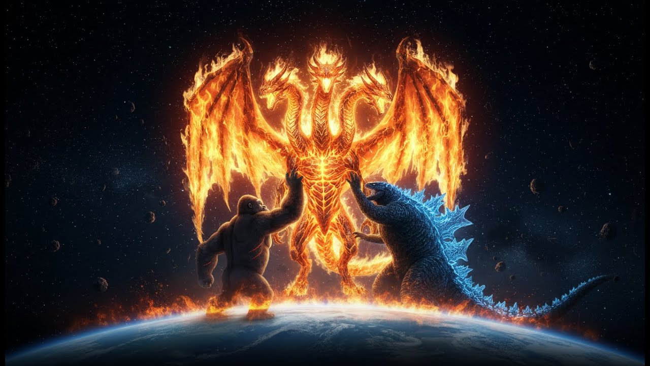 King Kong vs The Burning Star: Ghidorah's Deadly Rebirth