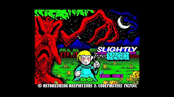 Slightly Magic - 01 - Title Screen Music (sampled speech version) - Sinclair ZX Spectrum