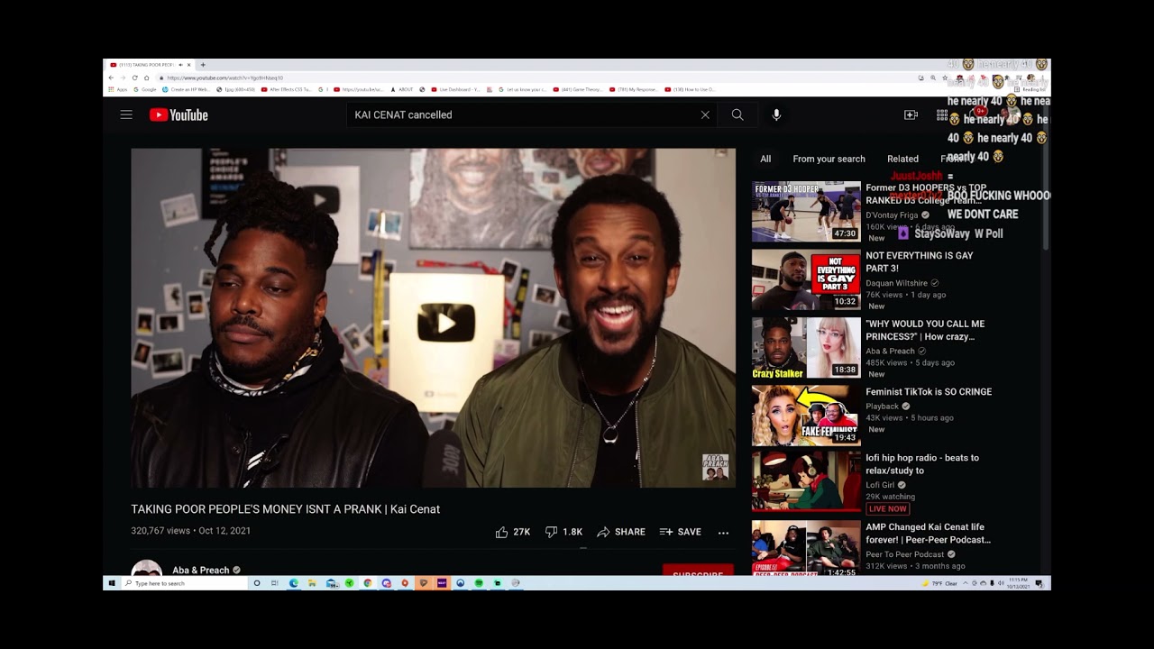 YourRage reacts to Kai Cenat getting Canceled - YouTube