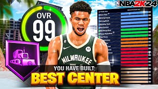 2K24 NEW BEST INSIDE CENTER BUILD