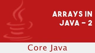 Core Java | Arrays in Java | Creating Arrays | Part 49 Net Worth